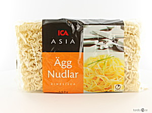 ägg nudlar - ICA - 250 g (7318690038559)