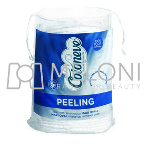 image of Cotoneve 40 Dischetti Maxi Ovali Peeling Puro Cotone 100%