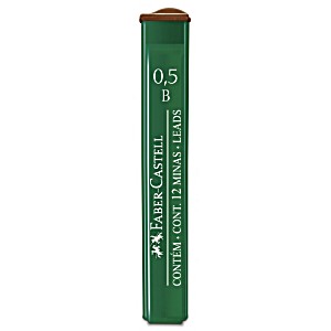 Грифель запасной faber-castell в, полимерный, 0.5мм, 12шт, fcof9125_в (7891360472636)