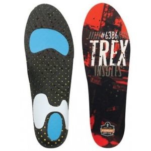 image of Ergodyne Trex 6386 Black / Orange 2XL Eva / Nylon Insole - 720476-16726