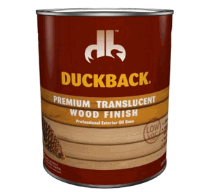 image of Duckback SC-7429-4 1 Gallon Mission Brown Premium Translucent Wood Finish