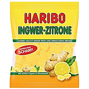 image of Haribo Ingefær Og Citron 175 G.