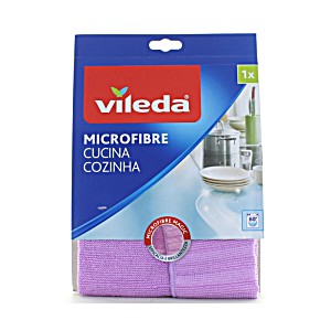 image of 2-in-1 Microfibre Kitchen Cloth Vileda