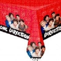 image of One Direction Plastic Party Tablecover