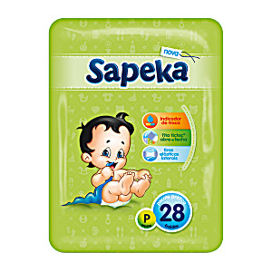 Fralda Desc Sapeka Tam P 30Un Fralda Desc Sapeka T Am P 30Un (7898162880348)