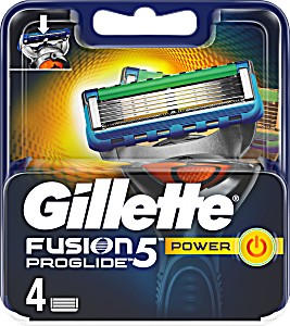 image of Gillette Fusion Proglide Power 4er Klingen