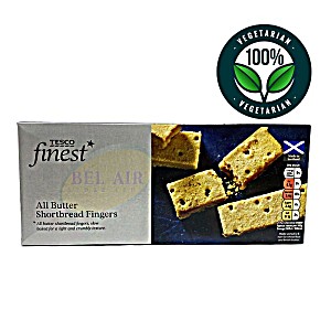 image of Tesco Finest All Butter Shortbread Fingers 165 G