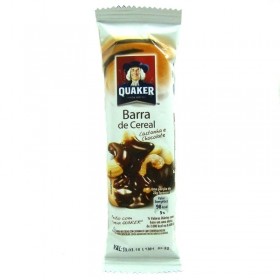 Barra Cereal Quaker 22G Castanha C/Chocolate Barra Cereal Castanha C/Chocolate (7894321613611)