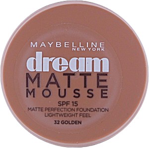 image of Maybelline Dream Matte Mousse Foundation Golden 32 18 ML