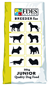 image of Fides Breeder Line Junior Trockenfutter Fr Junghunde 20 KG