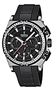 8430622644740 UPC Festina - F16970 / 4 : Chronographe Homme Acier \u0026 Résine  - Mouvement Quartz - Cadran Noir