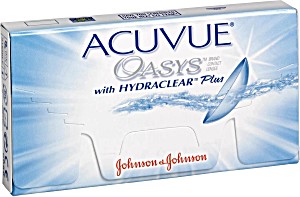 image of Johnson & Johnson Acuvue Oasys Wochenlinsen Weich, 6 Stck / BC 8.4 mm / Dia 14.0 / -2, 50 Dioptrien