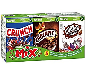 image of Mix Cereales Petit Dejeuner 6 Mini Boites