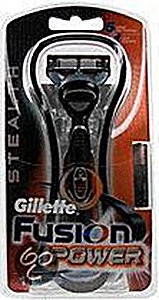 image of Gillette Fusion Power Rasierer Batteriebetrieben Stealth Edition