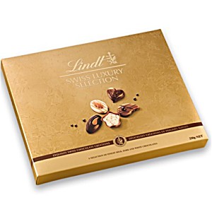 Конфеты lindt швейцарская роскошь молочн.230г (7610400075503)