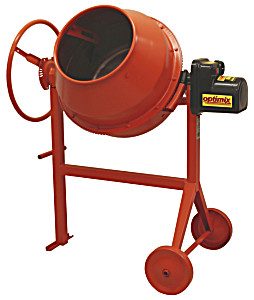 image of Atika M 130 Optimix Betonmischer Mrtelmischer Zementmischer Mischer / 230V / 700W