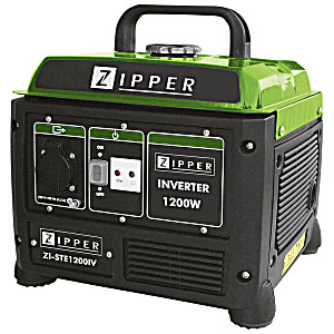 image of Zipper Zi-ste1200iv Four-stroke Power Generator 1.1 KW 230 V 12 KG