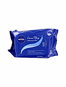 image of Nivea Gesichtspflege Reinigung Creme Pflege Reinigungstcher 25 STK.