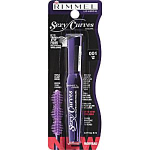 image of Rimmel London Sexy Curves Mascara Black 001