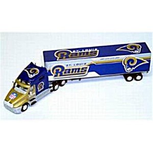 image of St. Louis Rams Fleer Collectibles 2002 Tractor Trailer