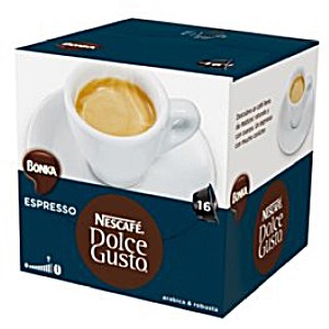 Nuevo BONKA Ristretto Dolce Gusto. 16 unidades. Intensidad 8.