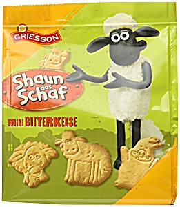 image of Shaun Das Schaf Butterkekse