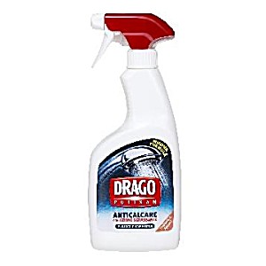 image of Drago Pulisan Anticalcare Igiene Sicura Spray Con Azione Sgrassante - 500ML