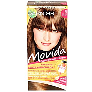 image of Garnier Movida Crema Shampoo Colorante 15 Biondo Scuro
