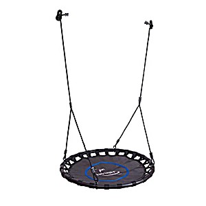 image of Hudora 72163 Hornet Nestschaukel 90  CM, Schwarz-blau
