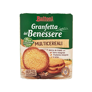 image of Sansepolcro Factory - Buitoni Granfetta Del Benessere Multicereali 40 Fette 300 G