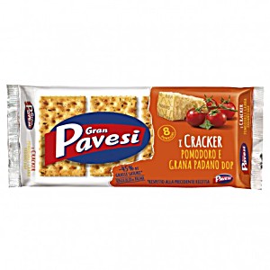 Крекер barilla pavesi gr cracker pomodoro с томатами 250г 49851 (8013355999433)