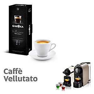 image of 10 Capsule Compatibili Nespresso Gimoka Vellutato