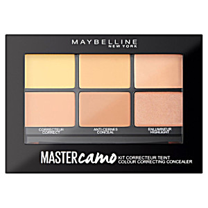 image of Maybelline Master Camo Colour Correcting Concealer Paleta Korektorw Do Twarzy 02 Medium
