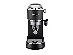image of Delonghi - Dedica Style Ec685. bk Manuell Espressomaskin (sort) Brygg Espresso Med Barista-teknikk Og Perfeksjoner Kaffen Din Med Skummet Melk