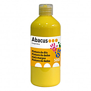 image of Ab Pintura Dedos Bot 500ML Amarillo