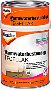 image of Alabastine Warmwaterbestendige Tegellak (2 Components) Cameo - 750 ML. Alabastine Warmwaterbestendige Tegellak (2 Components) Cameo - 750 ML.