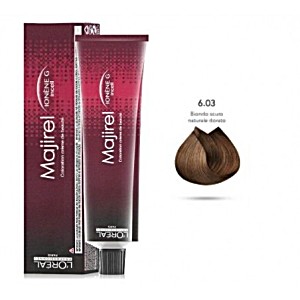 image of L'oral Tinte Majirel HT N 6.03 Rubio Oscuro Natural Dorado 50ML
