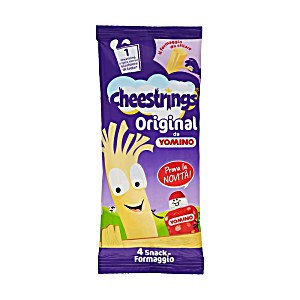 image of Cheestrings Original Da Yomino 4 Snack Di Formaggio 4 X 20 G