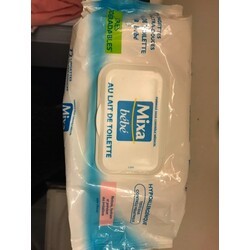 Upc Lingettes Au Lait Mixa Bebe