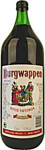 image of Italien Burgwappen Tafelwein (rotwein) 2l