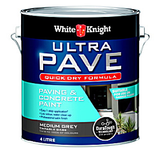 image of White Knight Ultra Pave Quick Dry Medium Grey Tintable Base 4L
