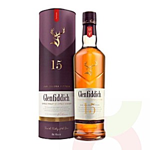 image of Glenfiddich, Our Solera 15, Single Malt Scotch Whisky, 15 Ans, Sous Coffret Whisky Single Malt Glenfiddich