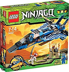image of Lego Ninjago - Jays Jaktplan 9442