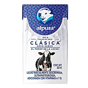 image of Leche Alpura Entera 250 ML