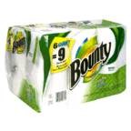 image of Bounty Paper Towels White, Giant Rolls, Two Ply