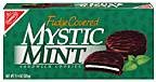 image of Nabisco Mystic Mint Sandwich Cookies Fudge Covered
