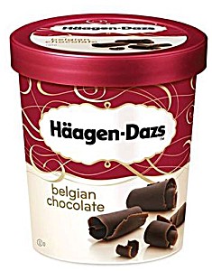 image of Lody Haagen-dazs Belgian Chocolate