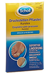 image of Scholl Fupflege Fugesundheit Druckstellen Pflaster Kurotex 5 STK.