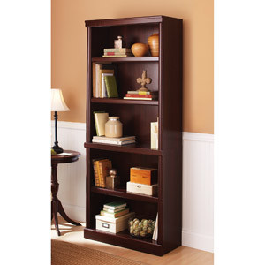 image of Better Homes And Gardens Ashwood Road 5-Shelf Bookcase, Multiple Finishes