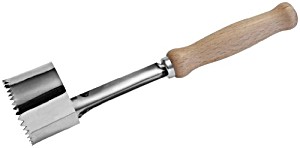 image of Fackelmann 49023 Paprika-ausstecher Mit Holzgriff, Edelstahl